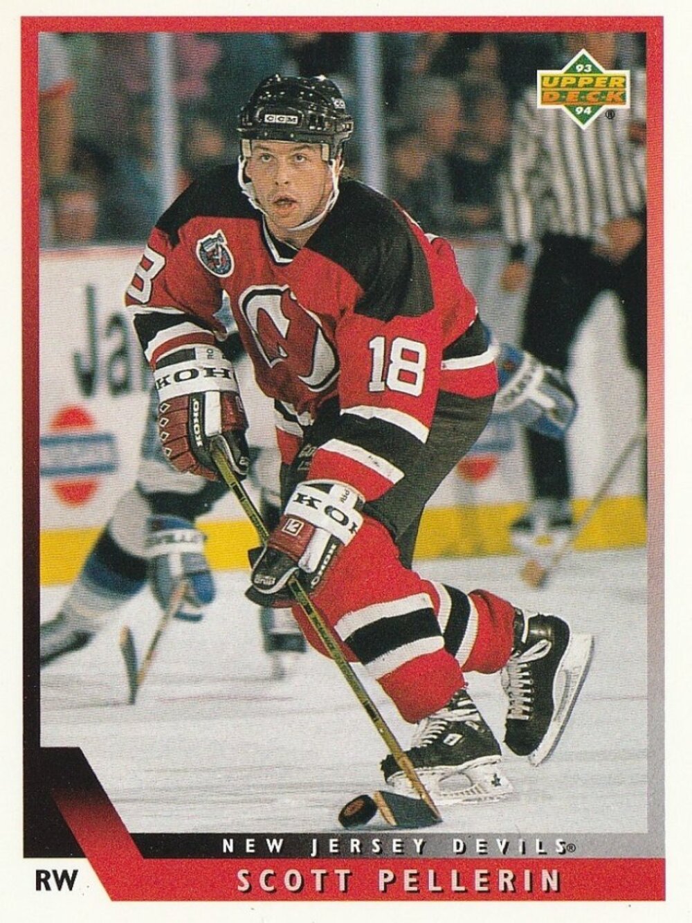 Scott Pellerin - 93/94 Upper Deck Hockey Card